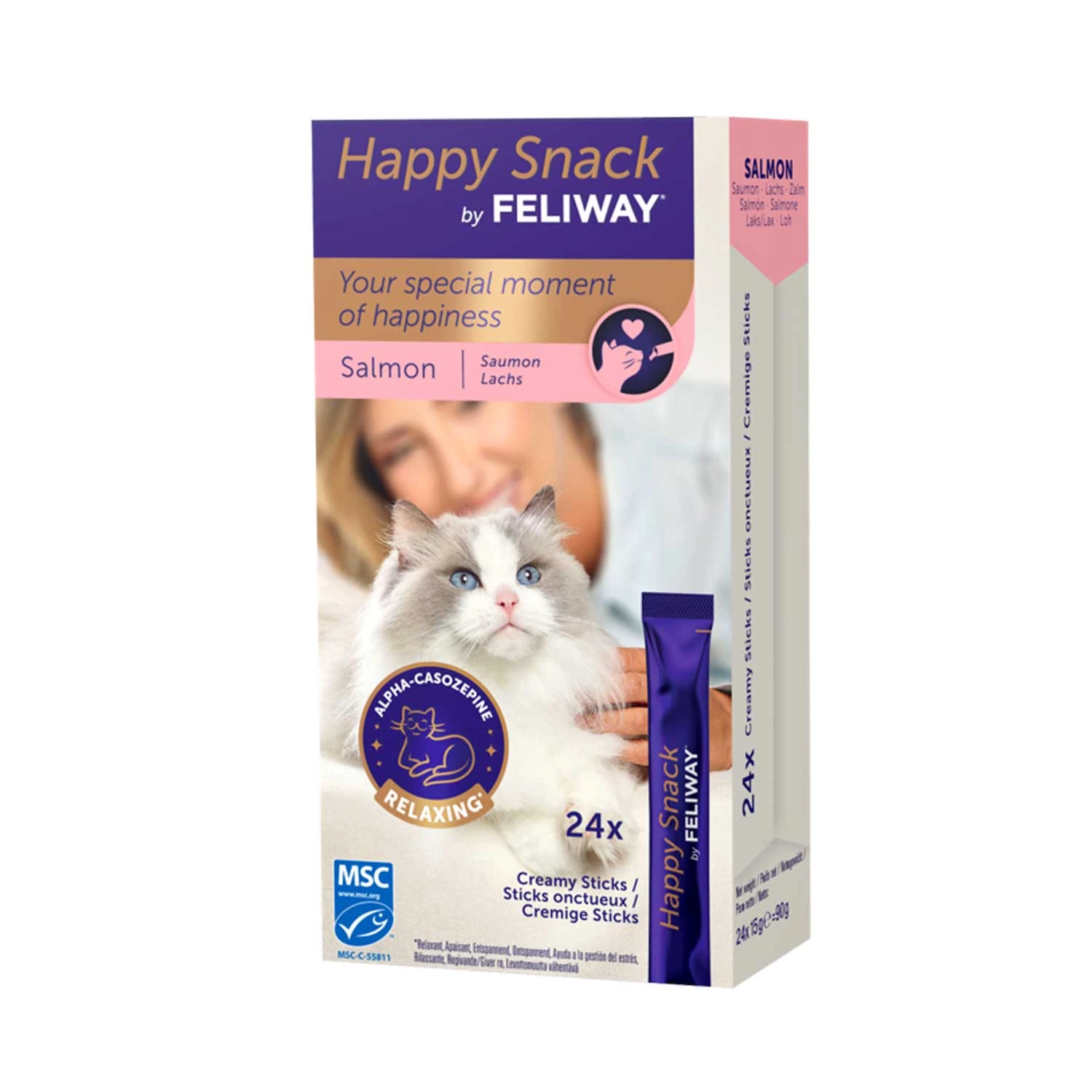 FELIWAY Happy Snack Laks 24x15 gram